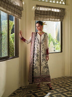 GL-182 ( 3 PC Lawn Stitched)