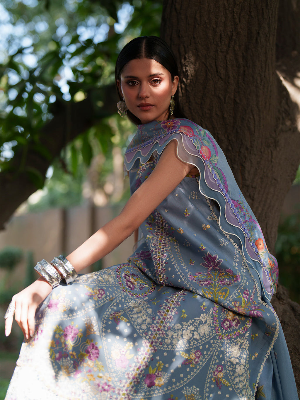 GL-184 (3 PC Lawn Stitched)