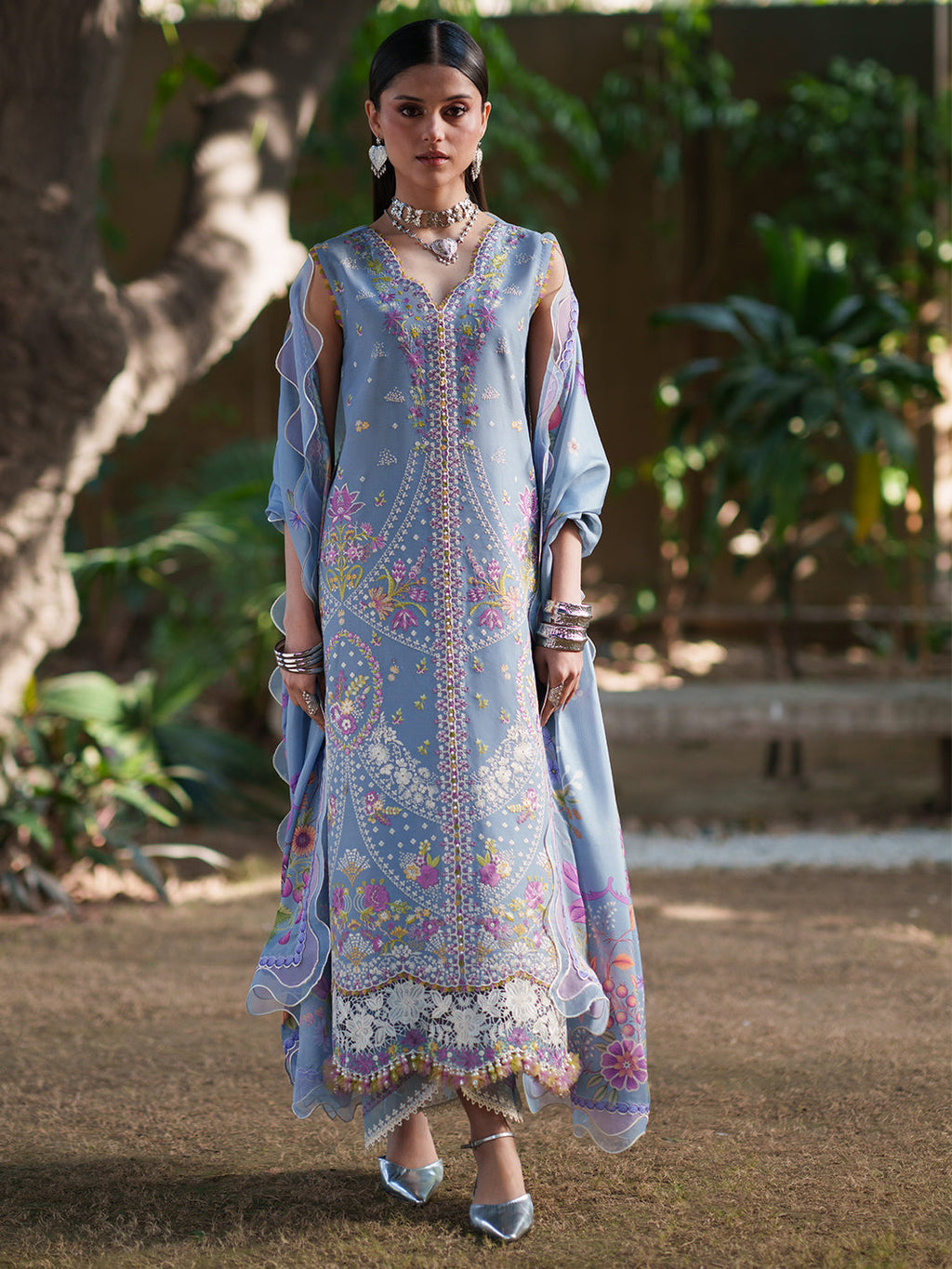 GL-184 (3 PC Lawn Stitched)