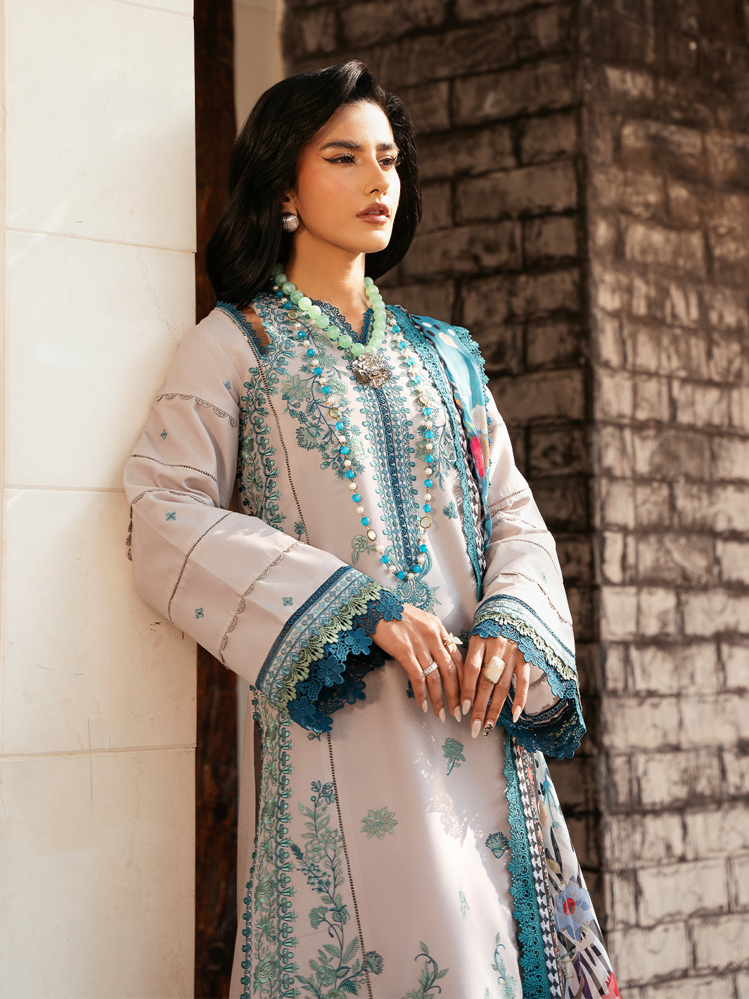 GL-194 ( 3 PC Lawn Stitched)
