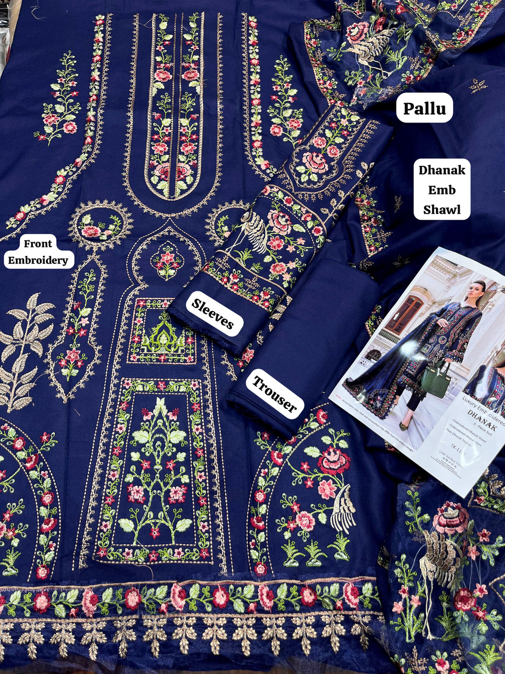 GL-135( 3PC Unstitched)