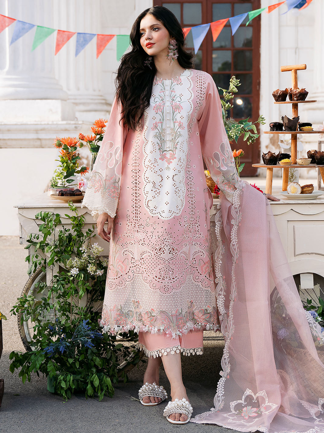 GL-127( 3 PC Luxury Lawn )