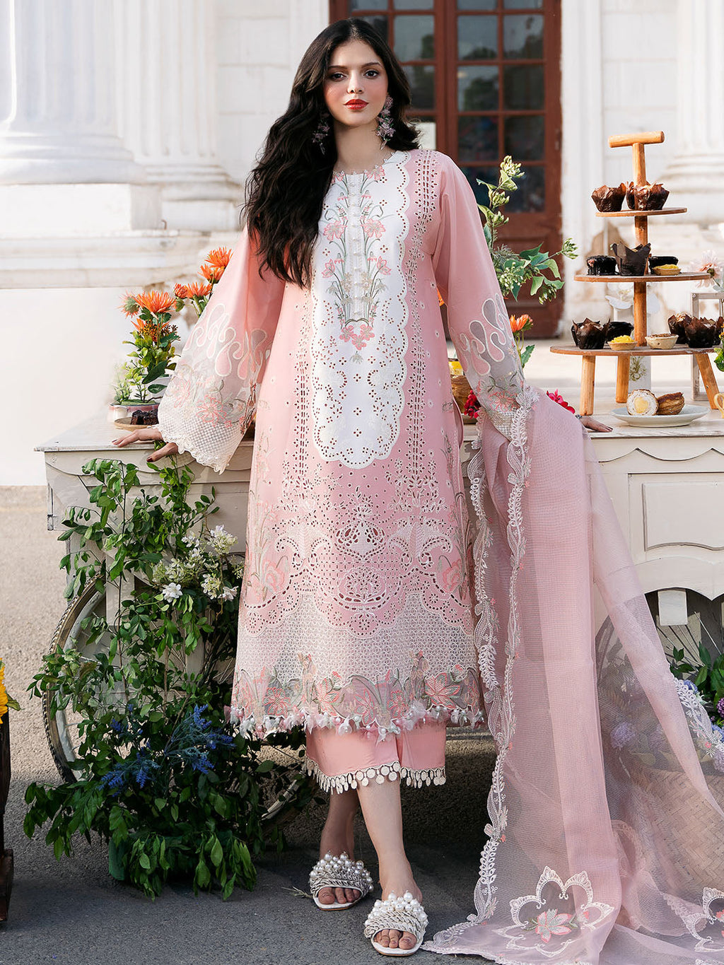 GL-127( 3 PC Luxury Lawn )