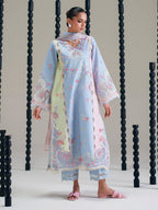 GL-136 (3 PC Stitched Lawn)