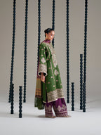 GL-142 (3 PC Stitched Lawn)
