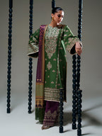 GL-142 (3 PC Stitched Lawn)
