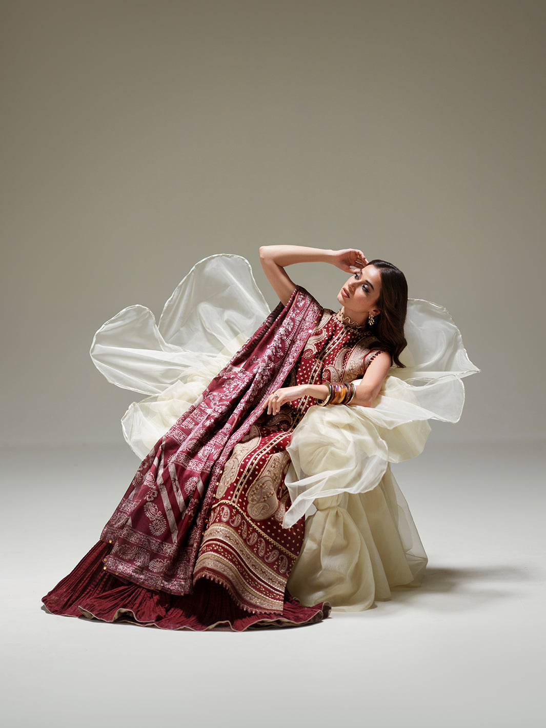 GL-167 (3 PC Stitched Lawn)