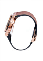 ⌚ HUBLOT – Classic Rose Gold Chronograph – Brown Leather Strap