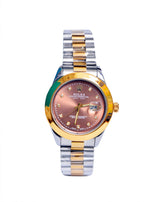 ⌚ ROLEX-Golden – Classic Stainless Steel Men’s Watch