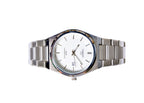 ⌚ TISSOT-White – Classic Stainless Steel Men’s Watch