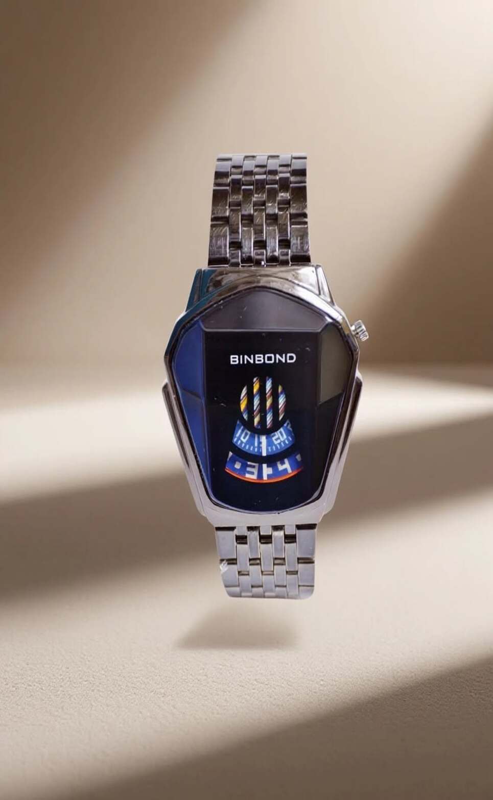 ⌚BINDBOND – Classic Stainless Steel Men’s Watch